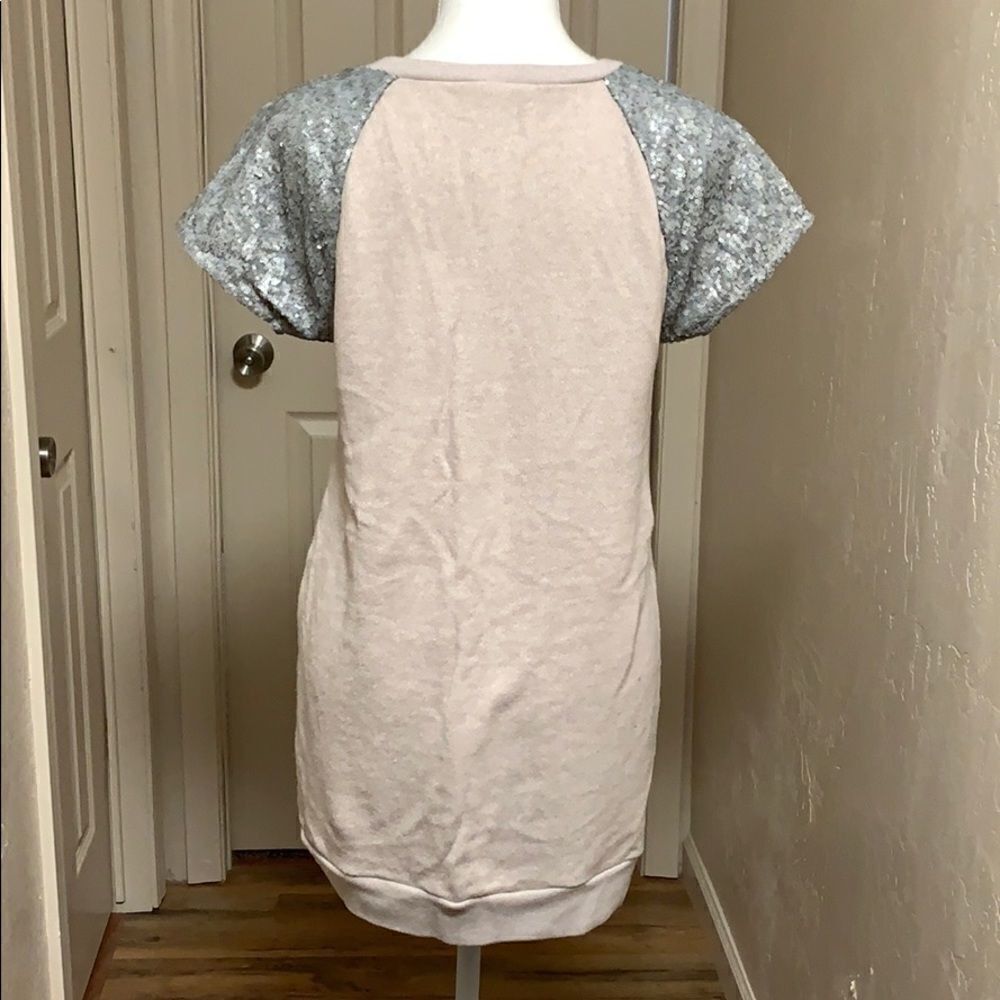 Victoria Secret Two Tone with sequins Tunic Sz S - Picture 6 of 11